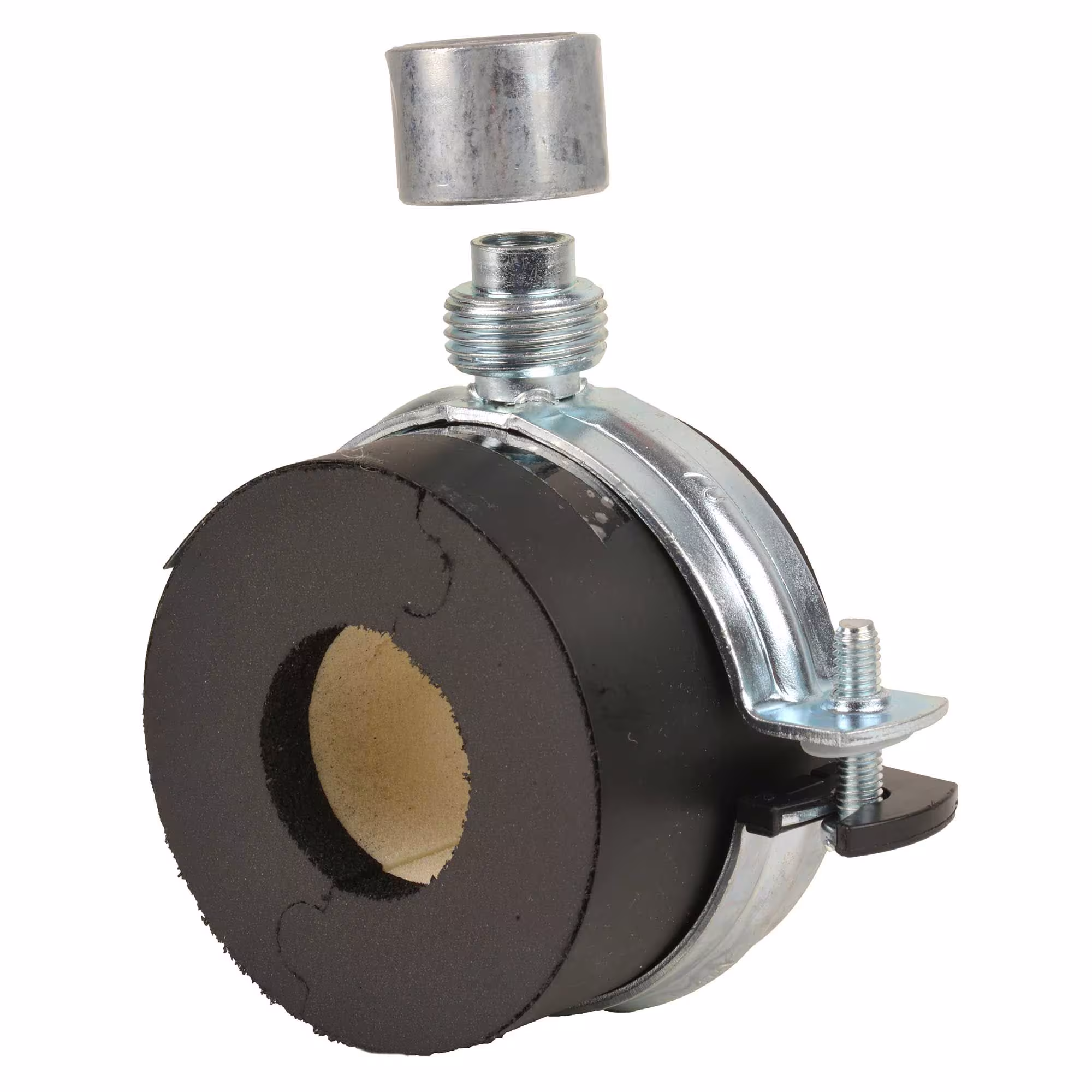 Kälterohrschelle 22mm M8/M10 1/2" Iso 19mm von der Marke Fixotec Fixotec Kälterohrschellen 6-108 mm Typ Größe: 22 mm x M8/M10+1/2 Zoll x Iso ca. 19 mm aus der Kategorie Kälterohrschellen mit der Artikelnr. 203670
