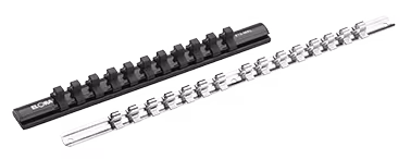 Klemmleiste 3/8", magnetisch, leer, 870-MKL von ELORA Klemmleiste 3/8", leer, 870-KL/MKL aus der Kategorie Kraftschrauber-Steckschlüssel-Einsätze 3/8" mit der Artikelnr. 0000938146001