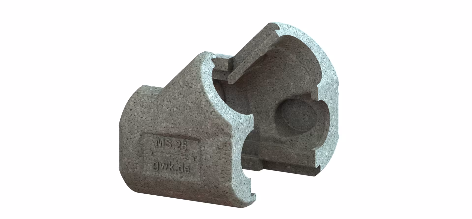 GWK EPP-Box Serie MS silbergrau für Schrägsitzventil mit Innengewinde von GWK Kuhlmann GWK EPP-Box Serie MS silbergrau für Schrägsitzventil mit Innengewinde aus der Kategorie Armaturen-Isolierung