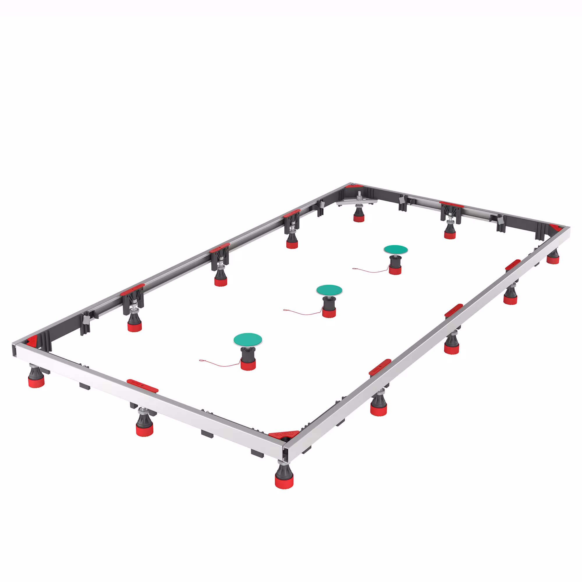 Montagerahmen SF Rechteck XL 100 - 180 cm Universal für große Stahlwannen von der Marke MEPA MEPA Füße für Dusch- und Badewannen Typ Ausführung: 70x70 bis 100x180 Rechteck-Rahmen aus der Kategorie Wannenfüße & Montagezubehör mit der Artikelnr. 8347109