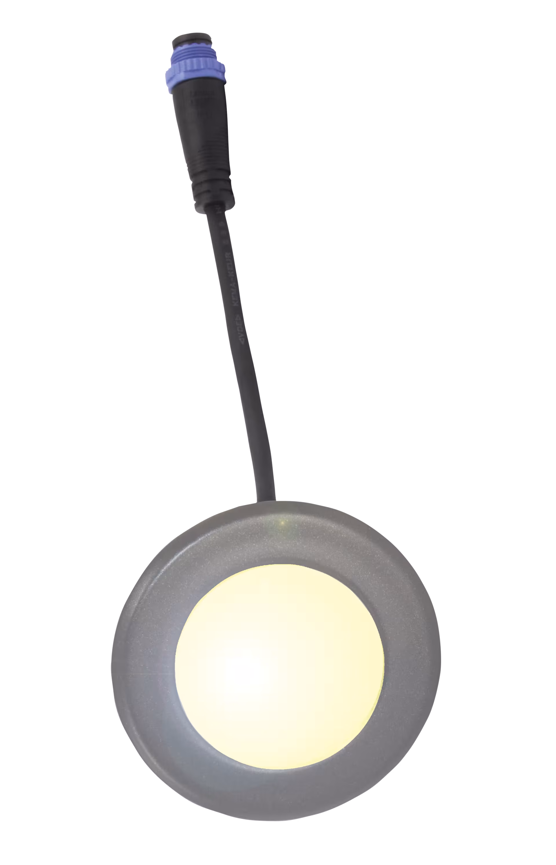 TerraLight Einzelspot rund Ø 60, anthrazit DB 703 FS, warmweiß aus der Kategorie Terrassenbeleuchtung mit der Artikelnr. 505 70 102