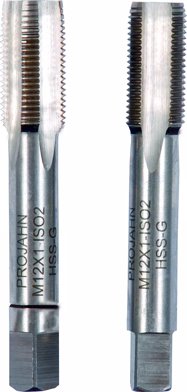 Handgewindebohrersatz HSS-G DIN 2181 Mf 20x1,5 mm von der Marke PROJAHN Hand Gewindebohrer MF HSS DIN 2181 - 2-tlg. Typ Variante: Handgewindebohrersatz HSS-G DIN 2181 Mf 20x1,5 mm aus der Kategorie Gewindeschneidwerkzeuge mit der Artikelnr. 9352015