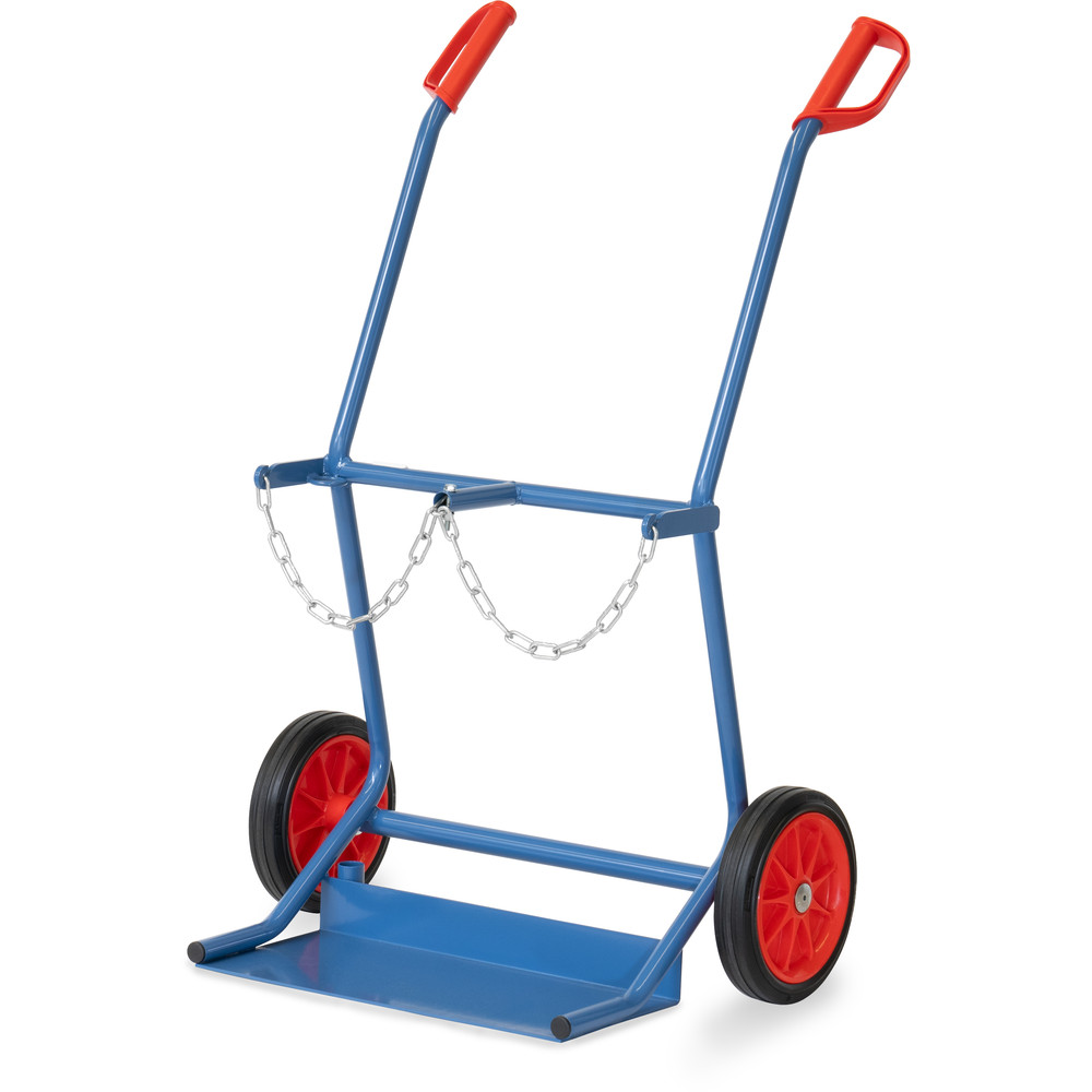 Stahlflaschenkarre 2x204 aus Stahlrohr geschweißt aus der Kategorie Karren mit der Artikelnummer 52204V