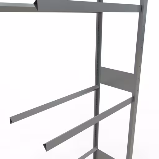 Abbildung Nr 12 des Artikels Anbauregal, Räder-/Reifenregal, 3500 x 900 x 400 mm, verzinkt, 5 Lagerebenen á 150 kg Fachlast pro Ebene aus der Produktgruppe Fachbodenregale von der Marke Schulte Lagertechnik