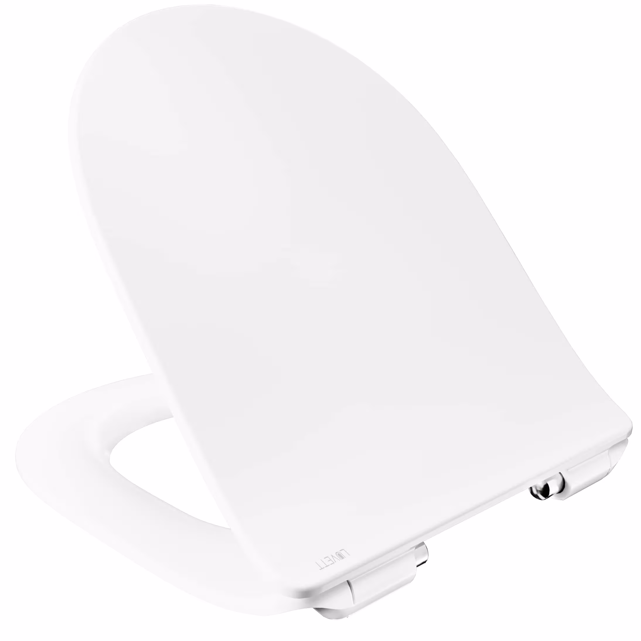 Deluxe WC-Sitz D800 D-Form Weiß mit Absenkautomatik u.a. für Laufen Pro, Vitra S50 von der Marke LUVETT Deluxe WC-Sitz D800 D-Form Weiß mit Absenkautomatik u.a. für Laufen Pro, Vitra S50 aus der Kategorie WC/Toiletten mit der Artikelnummer 536176