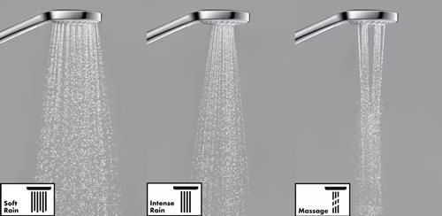 Hansgrohe Handbrause CROMA SELECT E MULTI DN 15 weiß/chrom