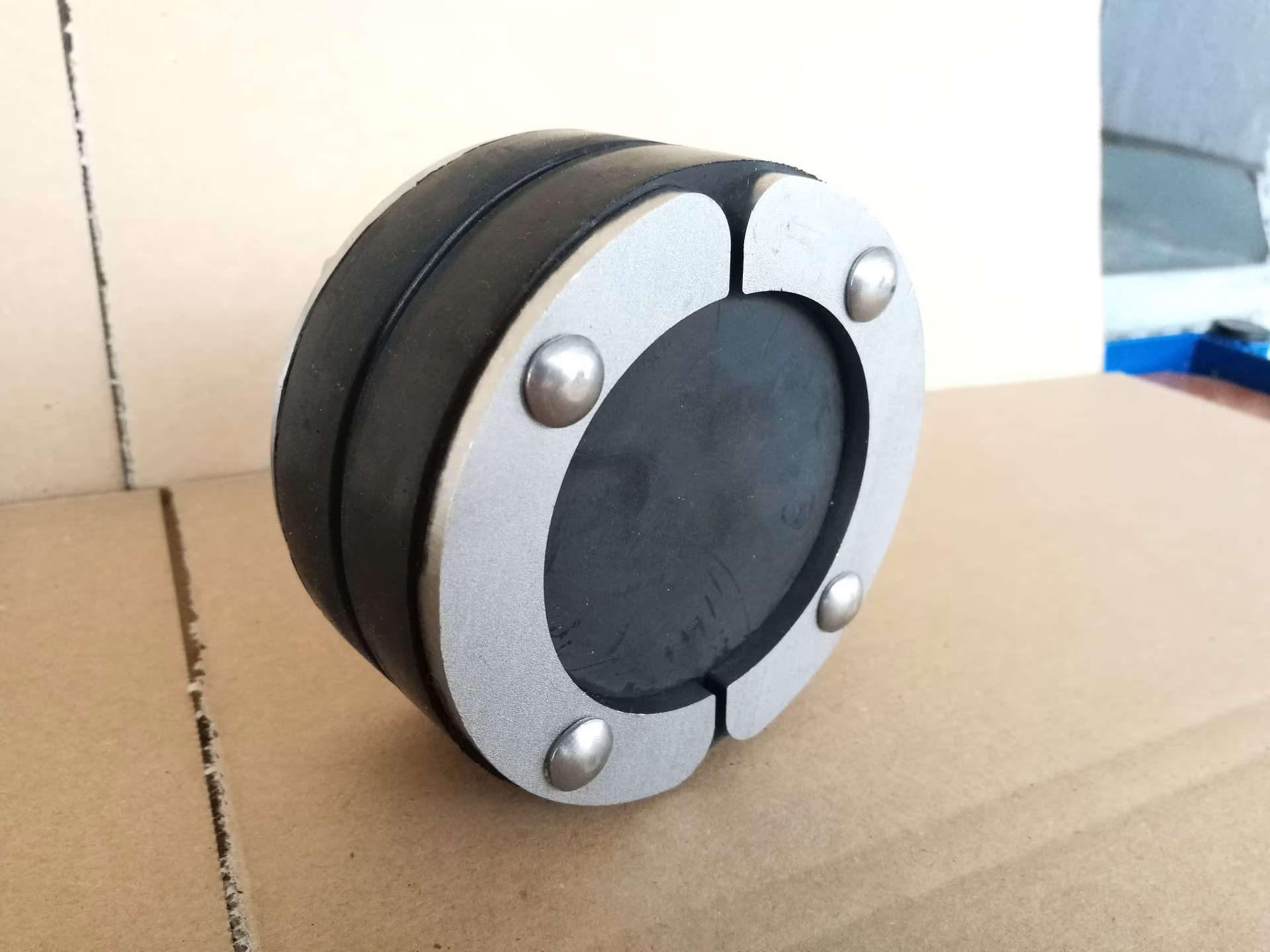 Pressio-Rings Ringraumdichtung BLIND, 1x40mm EPDM Gummi, Druckplatten V2A, Schrauben V2A, Muttern V4A aus der Kategorie Ringraumdichtung