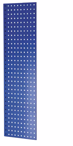 Lochplatten-Seitenblende, 90 x 1250 x 400 mm (H x T), RAL 5010 enzianblau aus der Kategorie Zubehör mit der Artikelnummer 35681-B