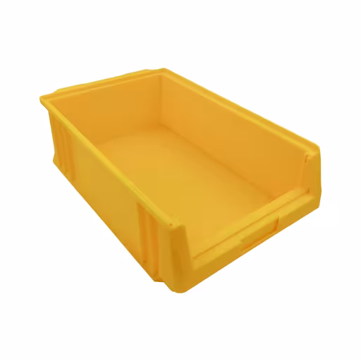 Sichtlagerkasten, TxBxH 150x315x500 mm, gelb, Polypropylen aus der Kategorie Kleinteilelagerung mit der Artikelnummer 20208
