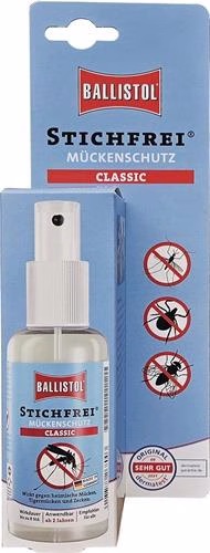 Mückenschutz Stichfrei 100ml Pumpsprüher BALLISTOL von der Marke Stichfrei Mückenschutz Stichfrei 100ml Pumpsprüher BALLISTOL aus der Kategorie Tierabwehr - Repellent mit der Teilenummer 4000354497