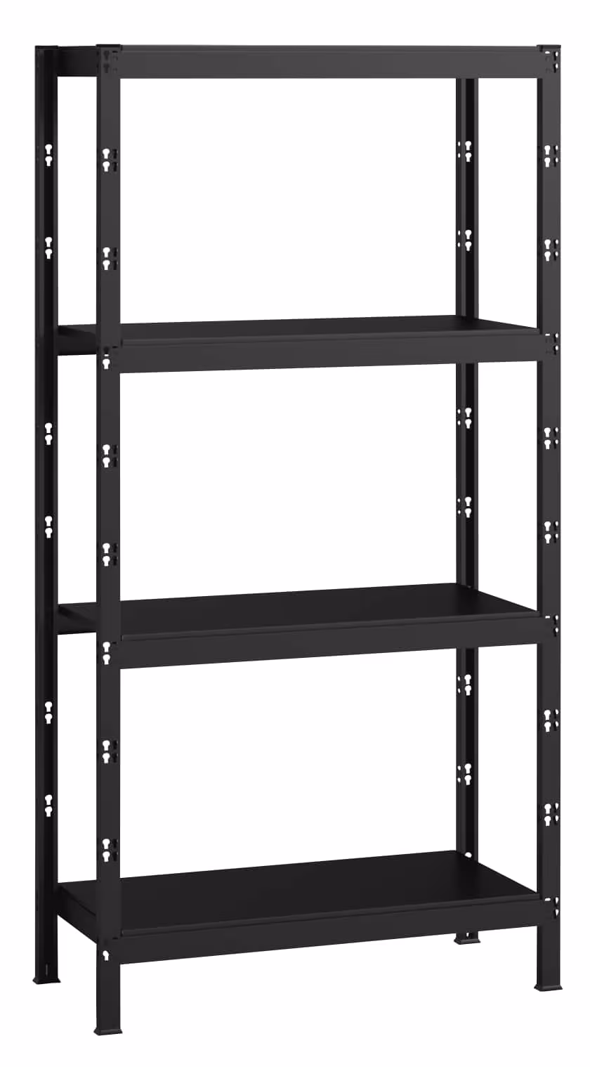 SCHULTE Regalwelt Profi-Steckregal mit 4 Böden, 195x100x50 cm (HxBxT) von Schulte Regalwelt mit der Artikelnr. R1550-04-16