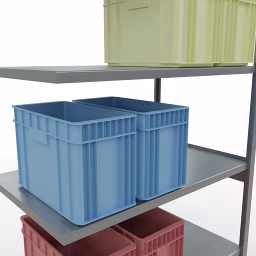 Abbildung Nr 10 des Artikels Anbauregal, Fachbodenregal Stecksystem MULTIplus250, 3000 x 1300 x 800 mm (HxBxT), 7 Fachböden, Längenriegel, verzinkt aus der Produktgruppe Stecksystem von der Marke Schulte Lagertechnik