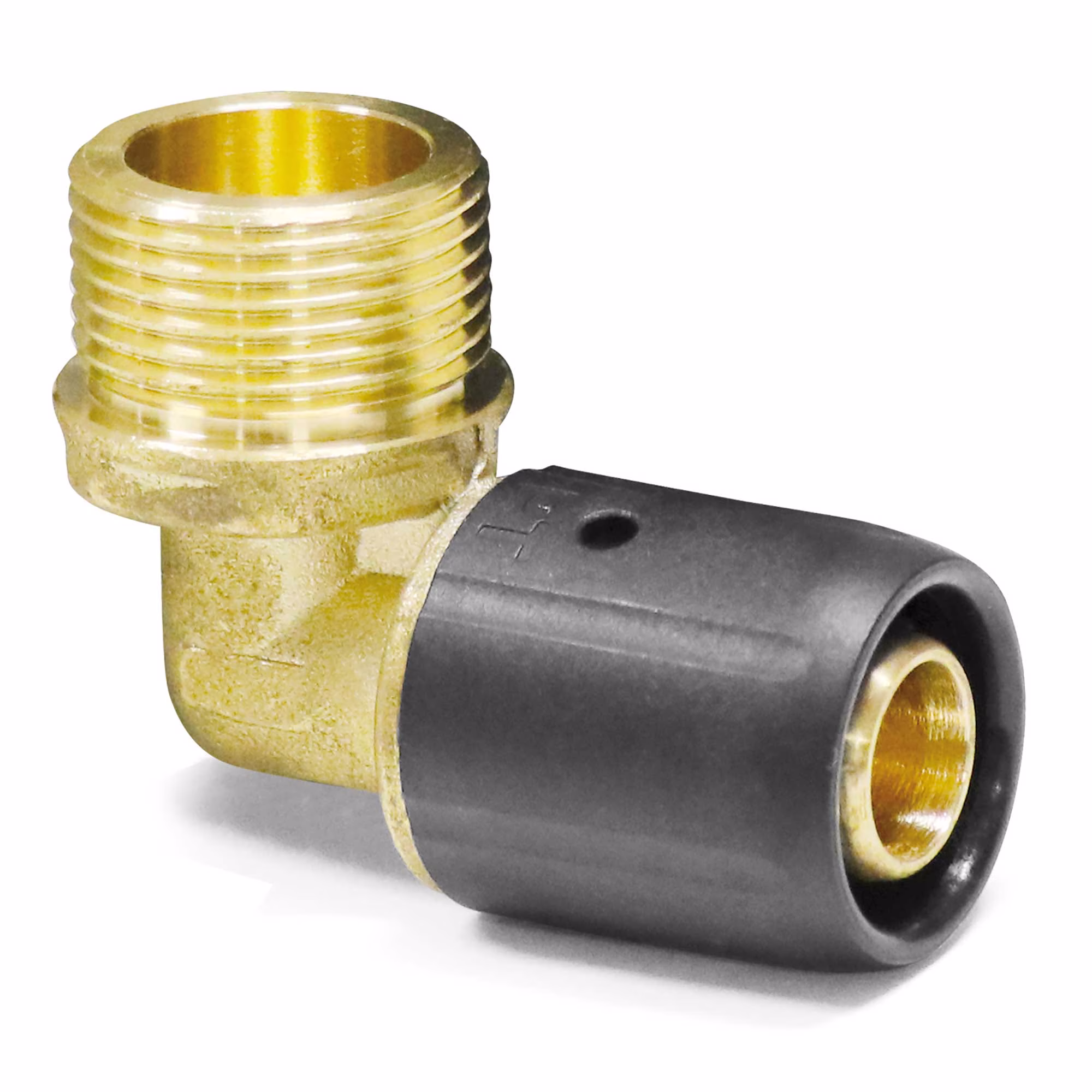 Pipetec Steck-Winkel mit Außengewinde aus der Kategorie Steckfittings