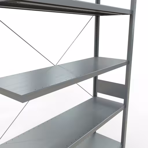 Abbildung Nr 7 des Artikels Stecksystem Anbauregal 3000x1300x400 mm, Typ 250 kg, verzinkt aus der Produktgruppe Stecksystem von der Marke Schulte Lagertechnik