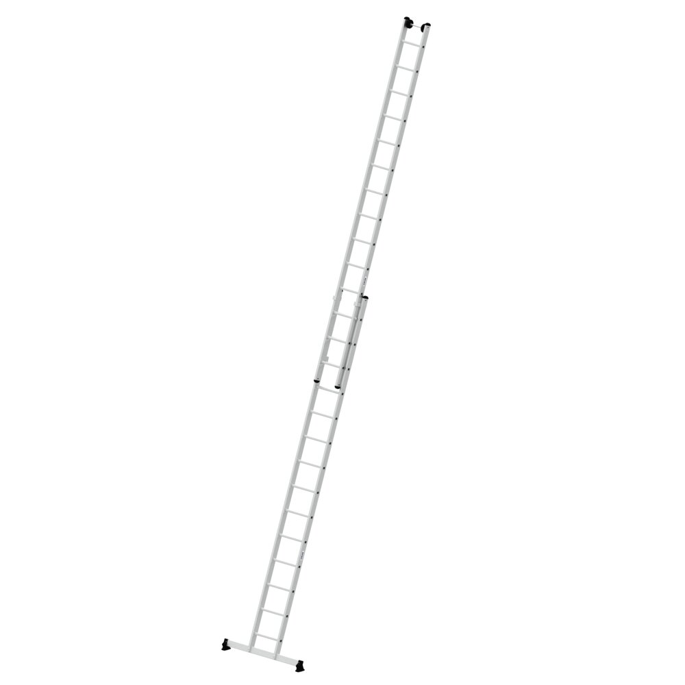 Munk Sprossen-Schiebeleiter 2-teilig mit nivello®-Traverse 2x14 Sprossen von Günzburger Steigtechnik Munk Sprossen-Schiebeleiter 2-teilig mit nivello®-Traverse aus der Kategorie Schiebeleitern, Seilzugleitern mit der Artikelnr. 020414