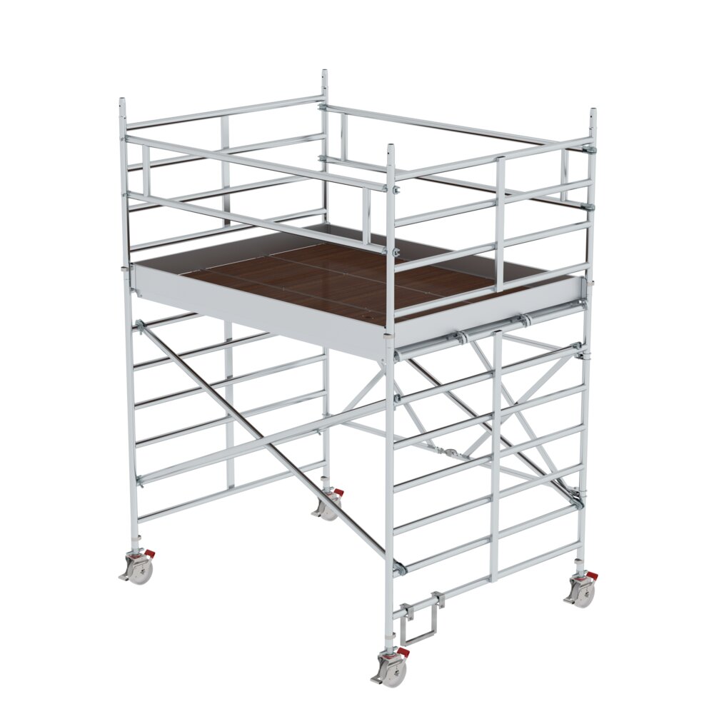 Munk Klappgerüst mit Dreifach-Plattform aus der Kategorie Klappgerüste mit der Artikelnr. 115500, Baugewerbe, Gerüste, Krippe, Mobiliar, Bett für Säuglinge