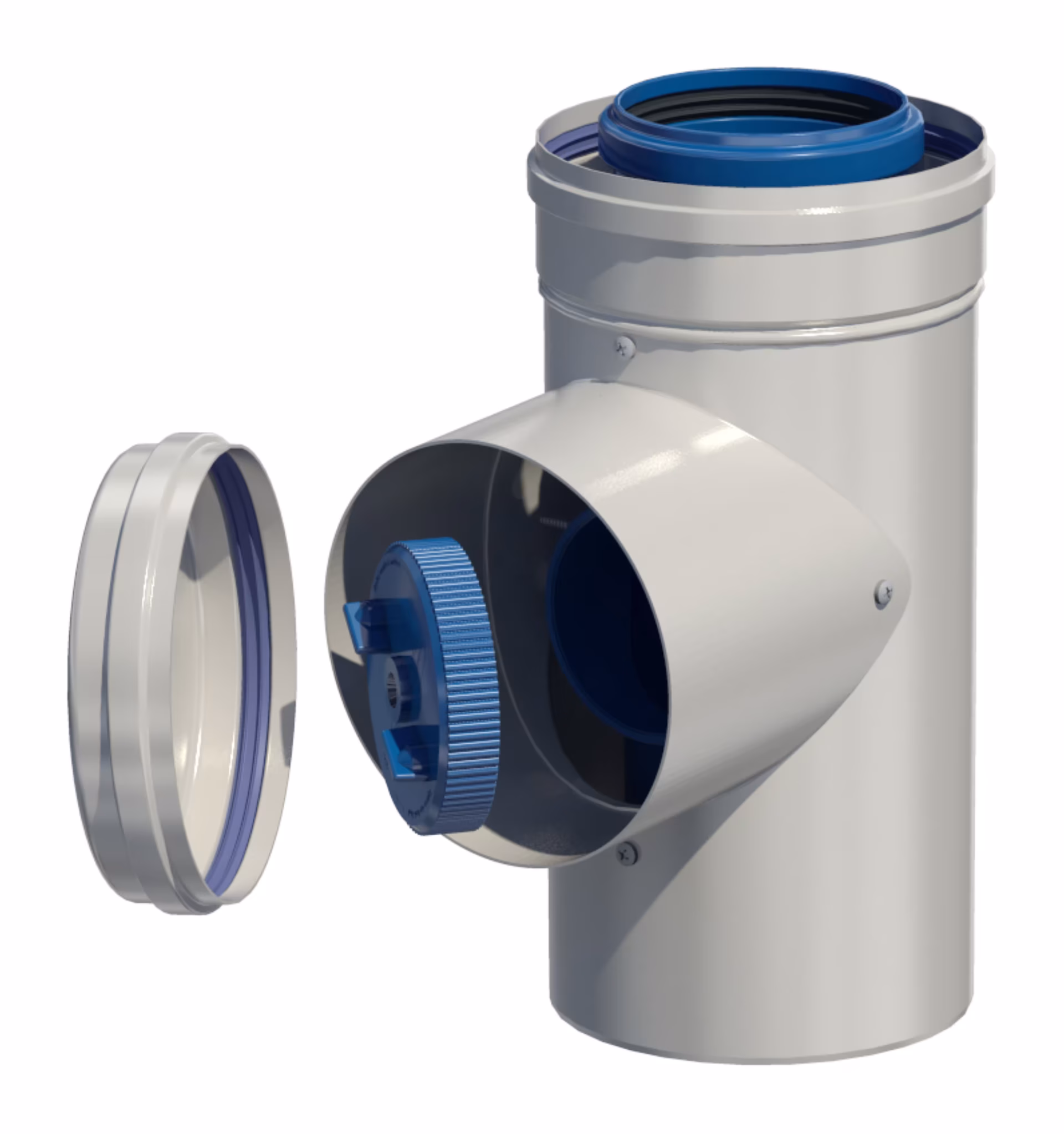 CB AZ Revisionsstück D 110/150 von Skoberne CB AZ Revisionsstück D 110/150 aus der Kategorie Kunststoffabgassystem mit der Artikelnr. 762114