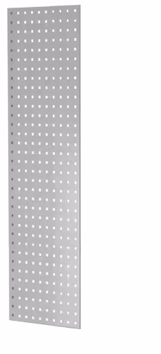 Lochplatten-Seitenblende, 90 x 1300 x 400 mm (H x T), RAL 7035 lichtgrau aus der Kategorie Zubehör mit der Artikelnummer 35673