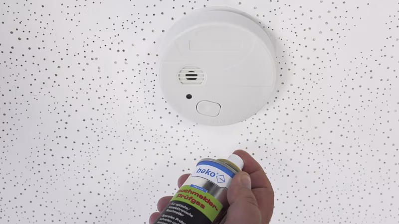 TecLine Rauchmelder-Prüfgas 150 ml Körperteil, Finger, Hand, Person