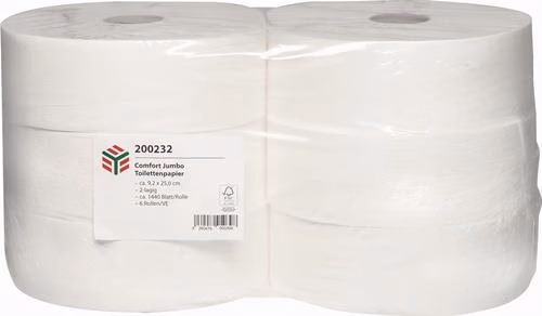 Toilettenpapier ELOclean Comfort Jumbo 2-lagagig ELOS von der Marke Elos Toilettenpapier ELOclean Comfort Jumbo 2-lagagig ELOS aus der Kategorie Toilettenpapier mit der Teilenummer 9000469182