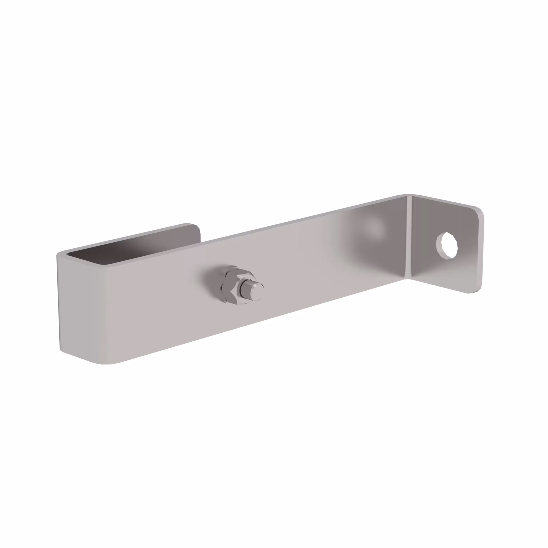Wandhalter Edelstahl für GFK, starr von Munk mit der Artikelnr. 064018