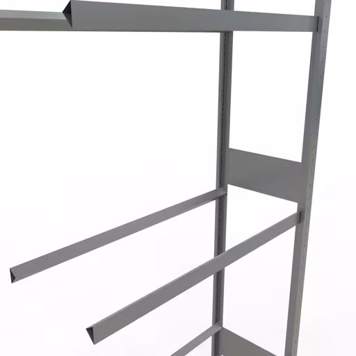 Abbildung Nr 11 des Artikels Anbauregal, Räder-/Reifenregal, 3500 x 1000 x 400 mm, verzinkt, 5 Lagerebenen á 150 kg Fachlast pro Ebene aus der Produktgruppe Fachbodenregale von der Marke Schulte Lagertechnik