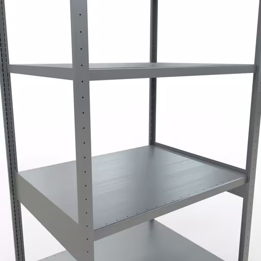 Abbildung Nr 10 des Artikels Grundregal, Fachbodenregal Stecksystem MULTIplus250, 3000 x 1000 x 800 mm (HxBxT), 7 Fachböden, Längenriegel, verzinkt aus der Produktgruppe Stecksystem von der Marke Schulte Lagertechnik