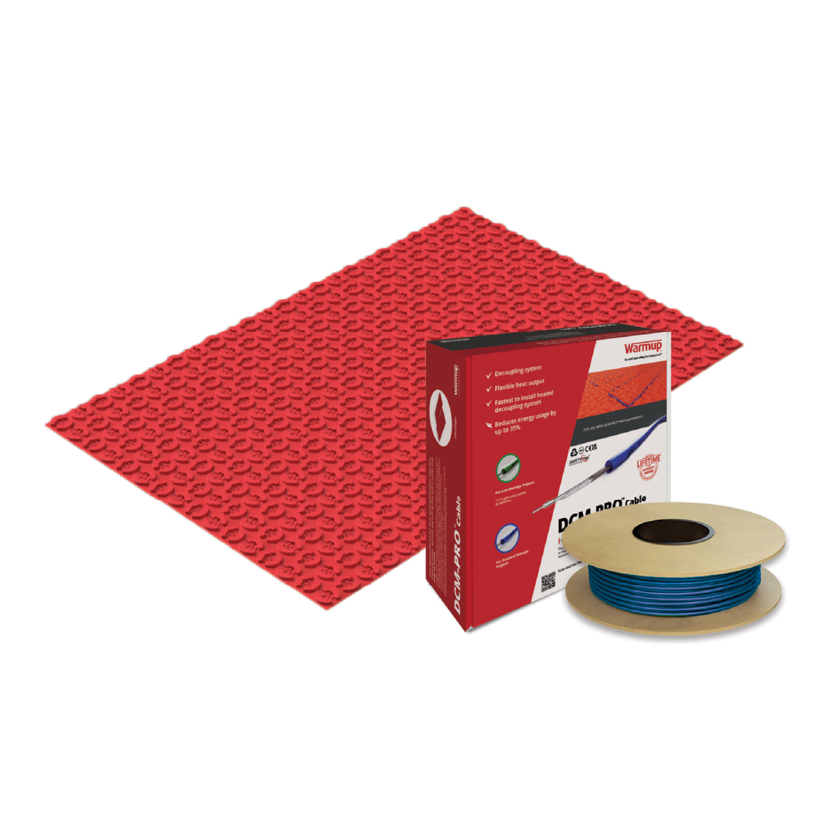Warmup DCM-PRO Heizleiter aus der Kategorie WarmUp Fußbodenheizung mit der Artikelnummer DCM-C-7