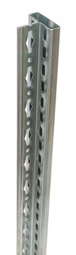 MULTIplus T-Profil 1500 mm verzinkt, Front gelocht aus der Kategorie Zubehör mit der Artikelnummer 15215