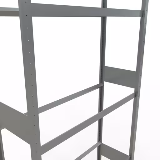 Abbildung Nr 8 des Artikels Grundregal, Räder-/Reifenregal, 3500 x 1150 x 400 mm, verzinkt, 5 Lagerebenen á 150 kg Fachlast pro Ebene aus der Produktgruppe Fachbodenregale von der Marke Schulte Lagertechnik