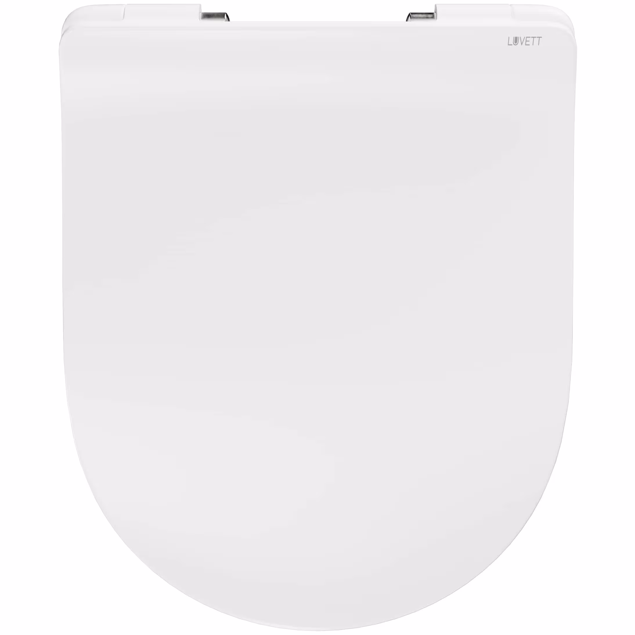 Deluxe WC-Sitz D800 D-Form Weiß mit Absenkautomatik u.a. für Laufen Pro, Vitra S50 von LUVETT mit der Artikelnr. 536176