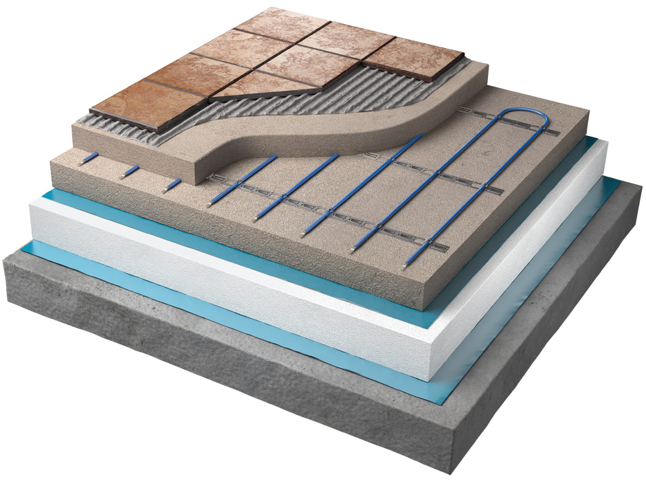 Ohne Text 3819805 Warmup WIS Heizleiter 9,0m lang, 180W, 20W/lfm, Verlegung in Betonestrich