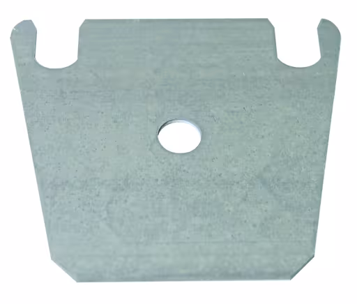 Unterlegplatte 2 mm für W 100 - Fuß, verzinkt von Schulte Lagertechnik mit der Artikelnr. 19950-X