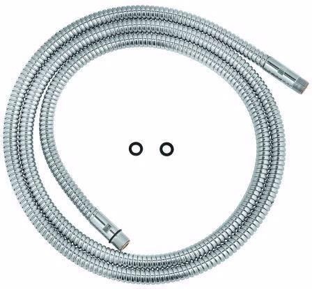 GROHE Brauseschlauch 28146 für 3-Loch Wannenkombinationen chrom aus der Kategorie Duschschläuche mit der Teilenummer 6000502343
