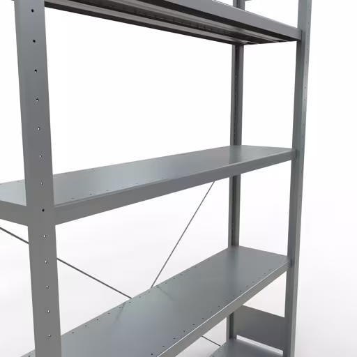Abbildung Nr 10 des Artikels Stecksystem Grundregal 2000x1300x300 mm, Typ 250 kg, verzinkt aus der Produktgruppe Stecksystem von der Marke Schulte Lagertechnik