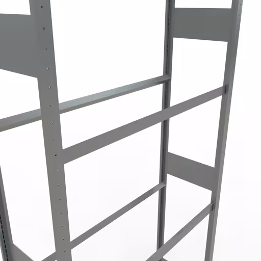 Produktbild Nr 11 des Artikels Grundregal, Räder-/Reifenregal, 4500 x 1150 x 400 mm, verzinkt, 6 Lagerebenen á 150 kg Fachlast pro Ebene Abbildung Nr 11 des Artikels Grundregal, Räder-/Reifenregal, 4500 x 1150 x 400 mm, verzinkt, 6 Lagerebenen á 150 kg Fachlast pro Ebene aus der Produktgruppe Fachbodenregale von der Marke Schulte Lagertechnik