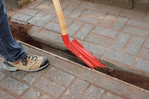 Detailbild 4072678 Rinnenschaufel Ruhr Brillant 1 Blattmaß 300x90mm Eschenstiel IDEAL