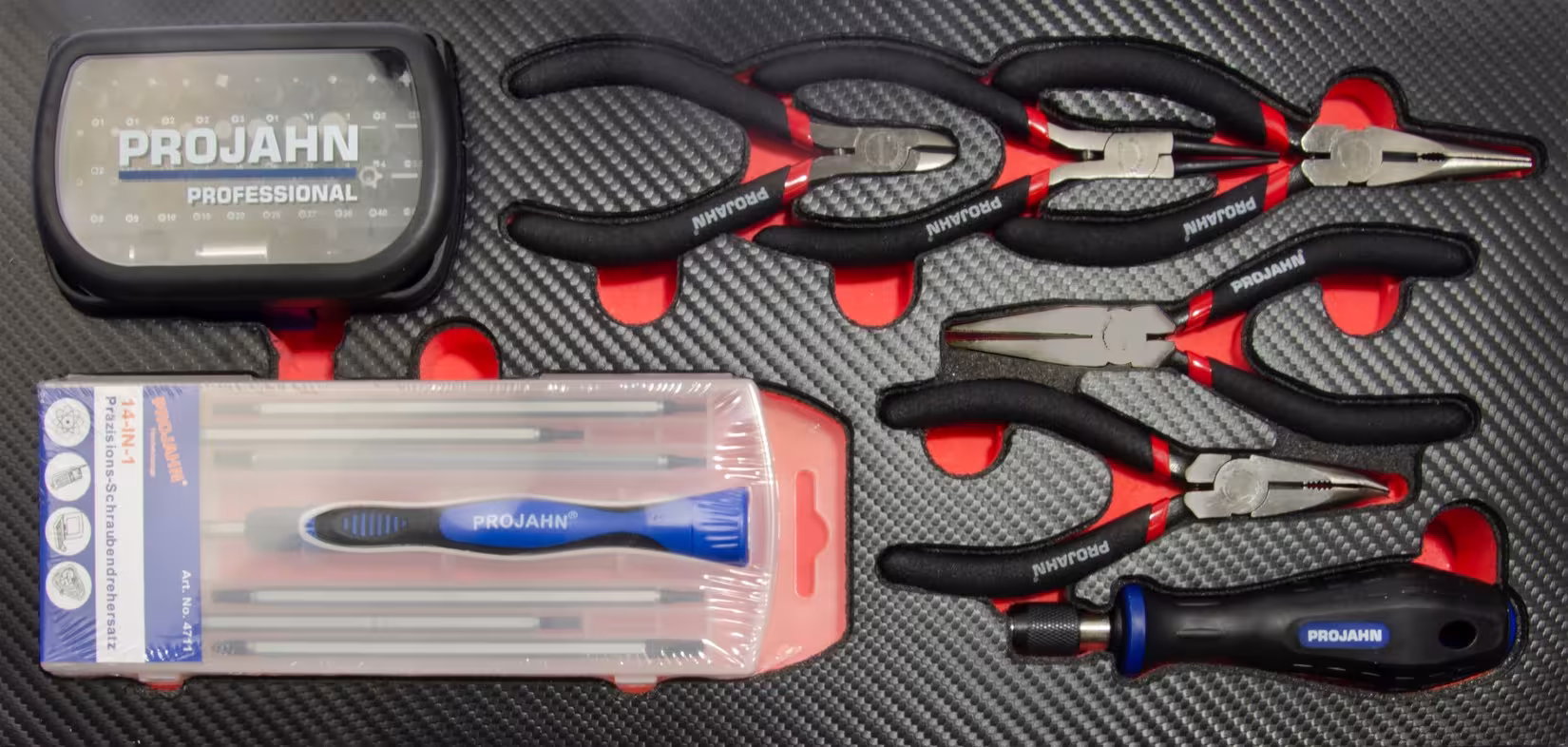 Elektronik Einlage 45tlg aus der Kategorie Ordnungssysteme & Werkstattwagen mit der GTIN 4000146591611 Einlage Elektronik von der Marke PROJAHN aus der Kategorie Ordnungssysteme & Werkstattwagen