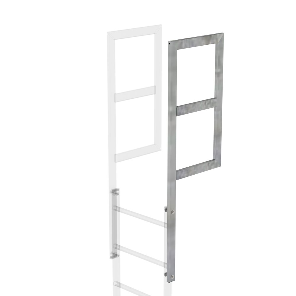 Munk Ausstiegsholm mit Geländeransatz Edelstahl von Günzburger Steigtechnik Munk Ausstiegsholm mit Geländeransatz aus der Kategorie Steigtechnik Zubehör & Ersatzteile mit der Artikelnr. 068050