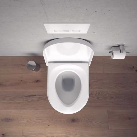 Duravit Wand-WC Starck 3 540 mm Tiefspüler, weiß