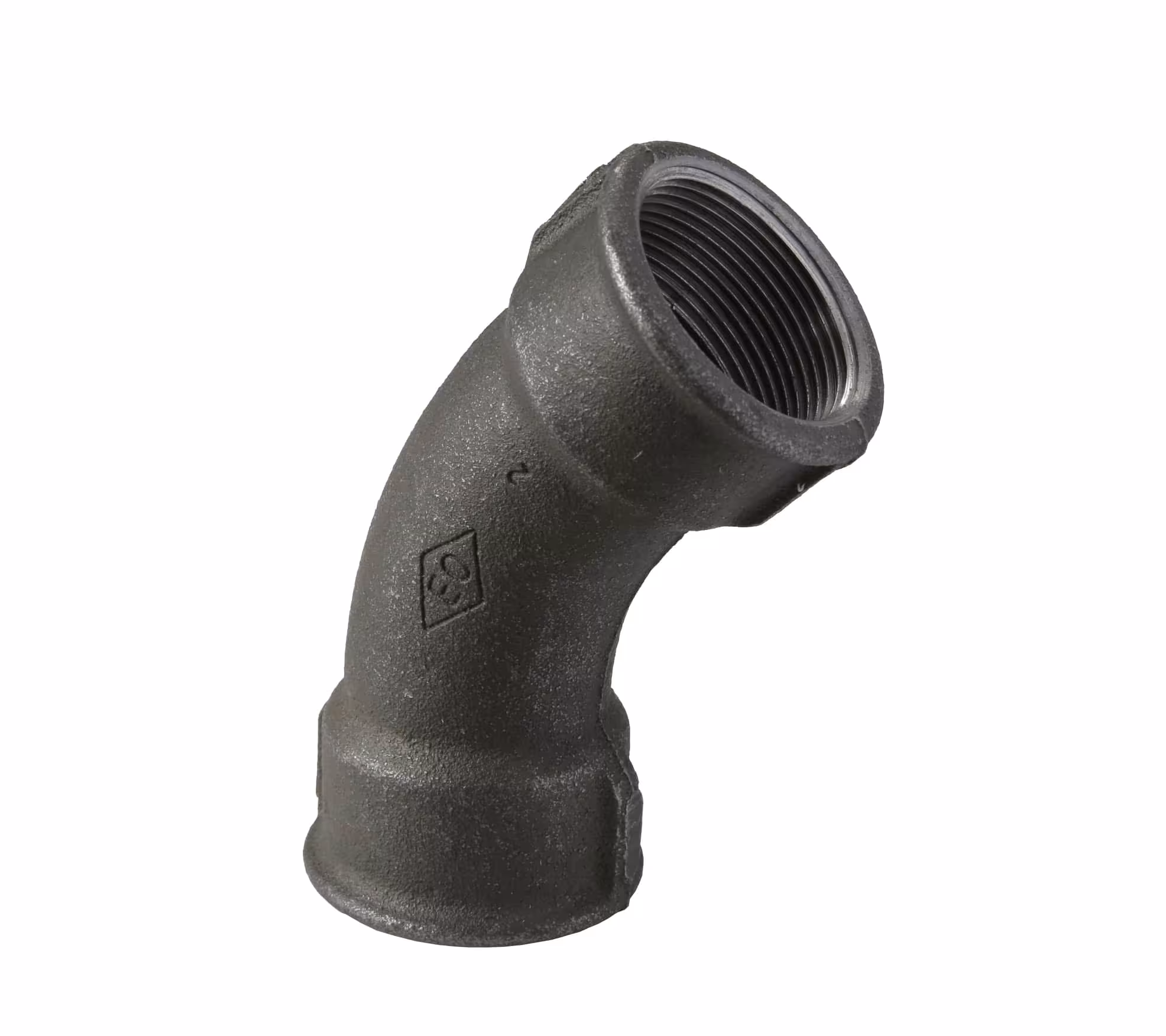 Bogen Nr.41 innen/innen 45Grad 1/2" aus Temperguss, schwarz von der Marke Atusa ATUSA Temperguss Bogen Nr. 41 I/I Typ Oberfläche: schwarz/ unverzinkt aus der Kategorie Tempergußfittings mit der Artikelnr. 04101003