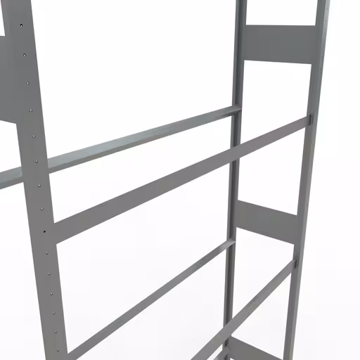 Abbildung Nr 13 des Artikels Grundregal, Räder-/Reifenregal, 4500 x 1500 x 400 mm, verzinkt, 6 Lagerebenen á 150 kg Fachlast pro Ebene aus der Produktgruppe Fachbodenregale von der Marke Schulte Lagertechnik