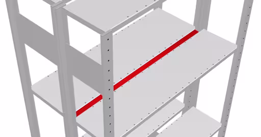 Füll-Leiste 1300 mm für Doppelregale, verzinkt (für Längenriegel) aus der Kategorie Doppelregale mit der GTIN 4004514279385 Füll-Leiste 1300 mm für Doppelregale, verzinkt (für Längenriegel) von der Marke Schulte Lagertechnik aus der Produktreihe Fachbodenregale