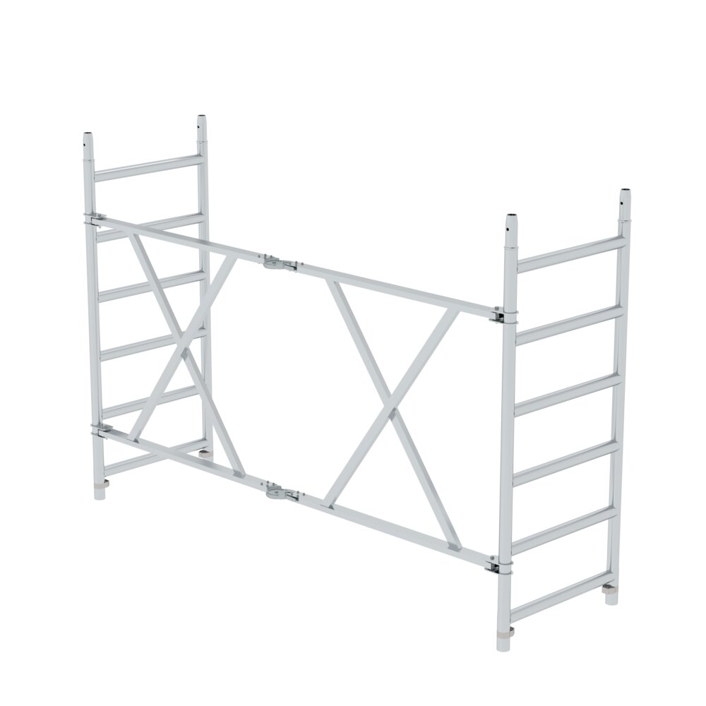 Munk Klapprahmeneinheit 0,75 m für Gerüstlänge 2,45 m von Günzburger Steigtechnik Munk Klapprahmeneinheit 0,75 m aus der Kategorie Steigtechnik Zubehör & Ersatzteile mit der Artikelnr. 070514, Krippe, Babybett, Konstruktion, Gerüste, Zaun