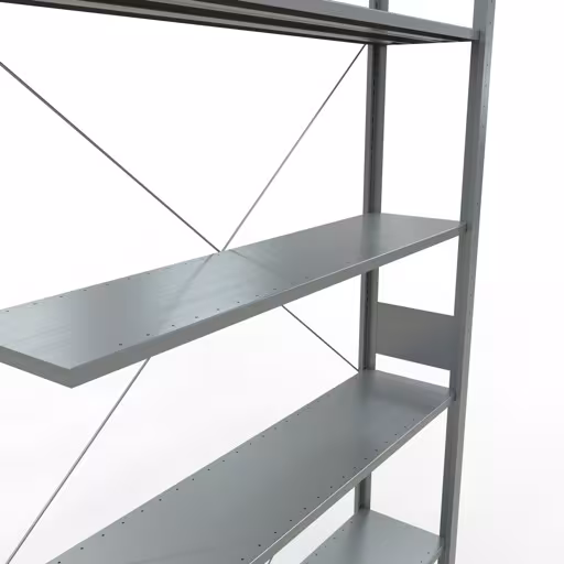 Stecksystem Anbauregal 3000x1300x300 mm, Typ 150 kg, verzinkt aus der Kategorie Anbauregal mit der GTIN 4004514217776 Stecksystem Anbauregal 3000x1300x300 mm, Typ 150 kg, verzinkt von der Marke Schulte Lagertechnik aus der Produktreihe Stecksystem