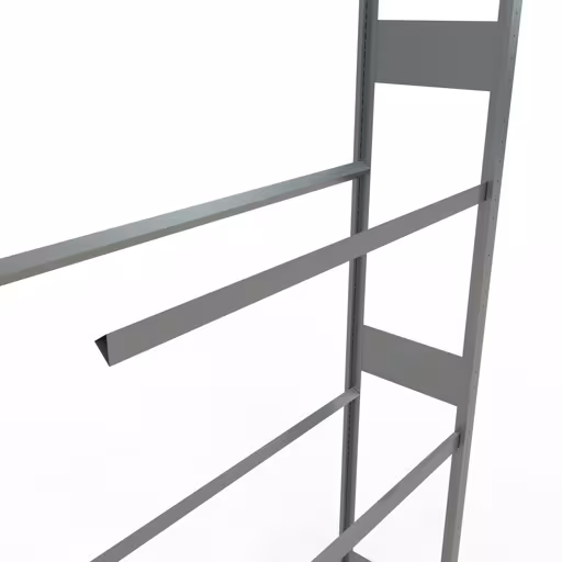 Abbildung Nr 13 des Artikels Anbauregal, Räder-/Reifenregal, 4500 x 1200 x 400 mm, verzinkt, 6 Lagerebenen á 150 kg Fachlast pro Ebene aus der Produktgruppe Fachbodenregale von der Marke Schulte Lagertechnik