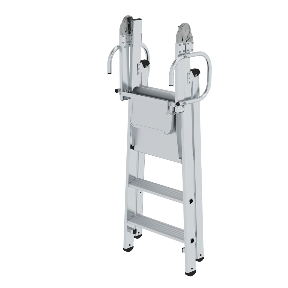 Produktbild (Abb. Ähnlich) 3812114 Munk Plattformleiter steckbar mit klappbaren Griffen