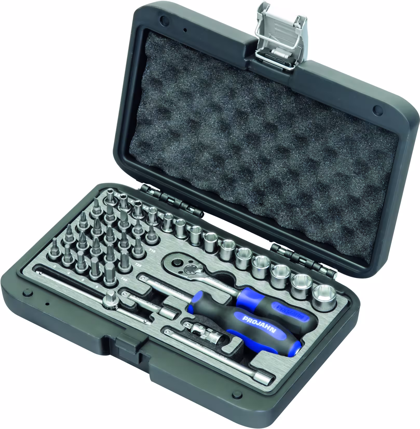 1/4" PROJAHN professional Steckschlüssel-Koffer 40-teilig von der Marke PROJAHN aus der Produktreihe Handwerkzeuge