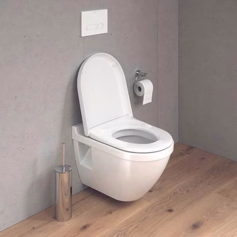 Duravit Wand-WC Starck 3 540 mm Tiefspüler, weiß