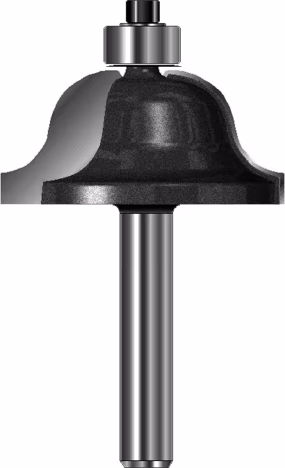 Zusatzbild des Artikel Profilfräser A mit Kugellager D 38,1 mm, L 49,5 mm, L2 17,5 mm aus der Kategorie Bohrer